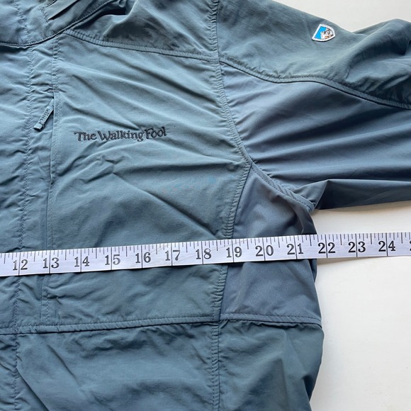 Kuhl Project Mens Jacket Full Zip Packable Hood Windbreaker Outdoors Branded - Picture 4 of 14
